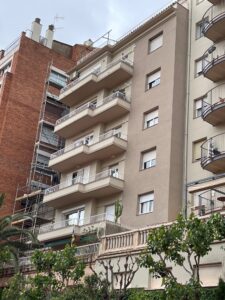 Proyecto de conservación en edificio residencial antiguo